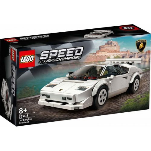 LEGO Speed Champions 76908 – Lamborghini Countach byggesæt (hvid)