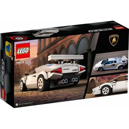 LEGO Speed Champions 76908 – Lamborghini Countach byggesæt (hvid)