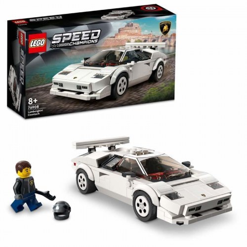 LEGO Speed Champions 76908 – Lamborghini Countach byggesæt (hvid)