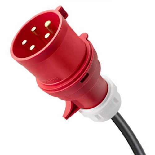 Qoltec 52436 mobil EV-lader Type 2 – 11 kW, 400 V, Wi‑Fi/TUYA, LCD, 5 m