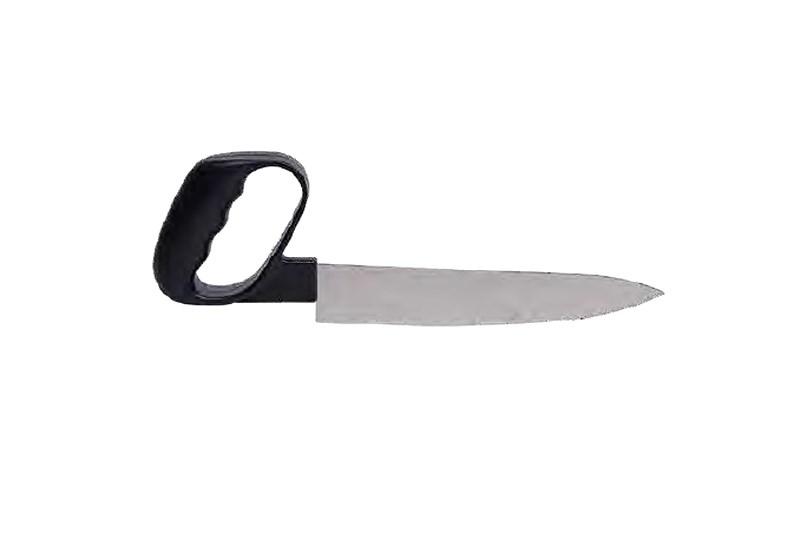 Kokkekniv med ergonomisk håndtag - rustfrit stål billede