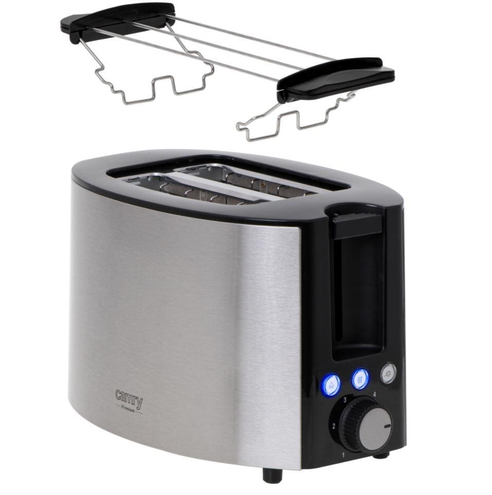 Adler CAMRY CR 3215 brÃ¸drister â 2 skiver, rustfrit stÃ¥l