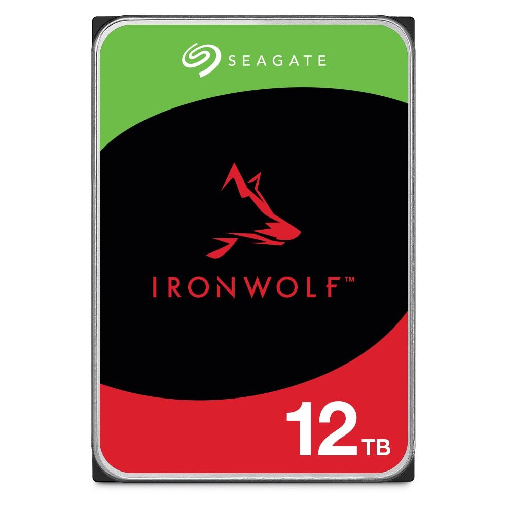 Seagate IronWolf 12 TB 3,5" intern harddisk - SATA III, 7200 rpm, 256 MB cache billede