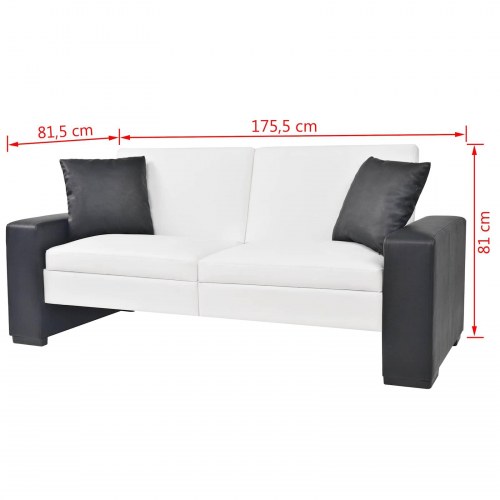 Sofa Hvid Stof
