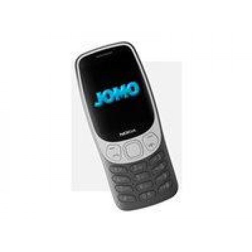 Nokia 3210 2,4" 4G dual‑SIM – grunge-sort funktionstelefon