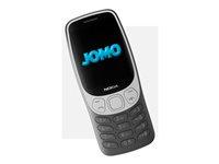 Nokia 3210 2,4" 4G dual‑SIM – grunge-sort funktionstelefon