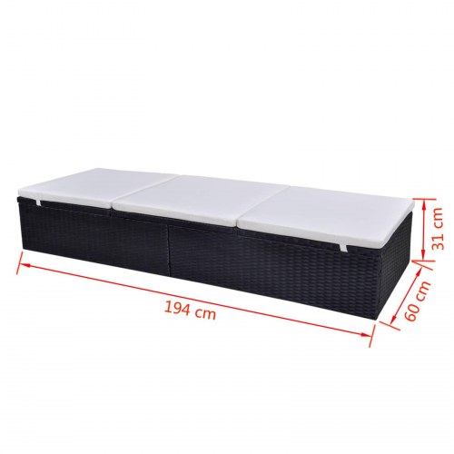 Solseng Sort polyrattan