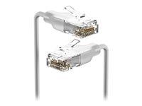 Ubiquiti UniFi CAT 6 patchkabel 2 m - hvid, nano-tynd billede