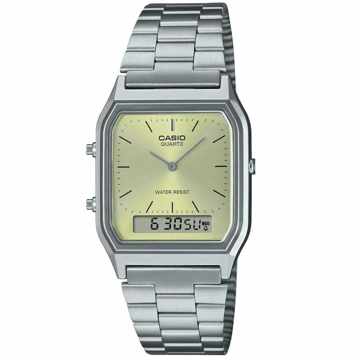Casio AQ-230A-9AMQYES unisex armbåndsur - kvarts, vandresistent 3 ATM