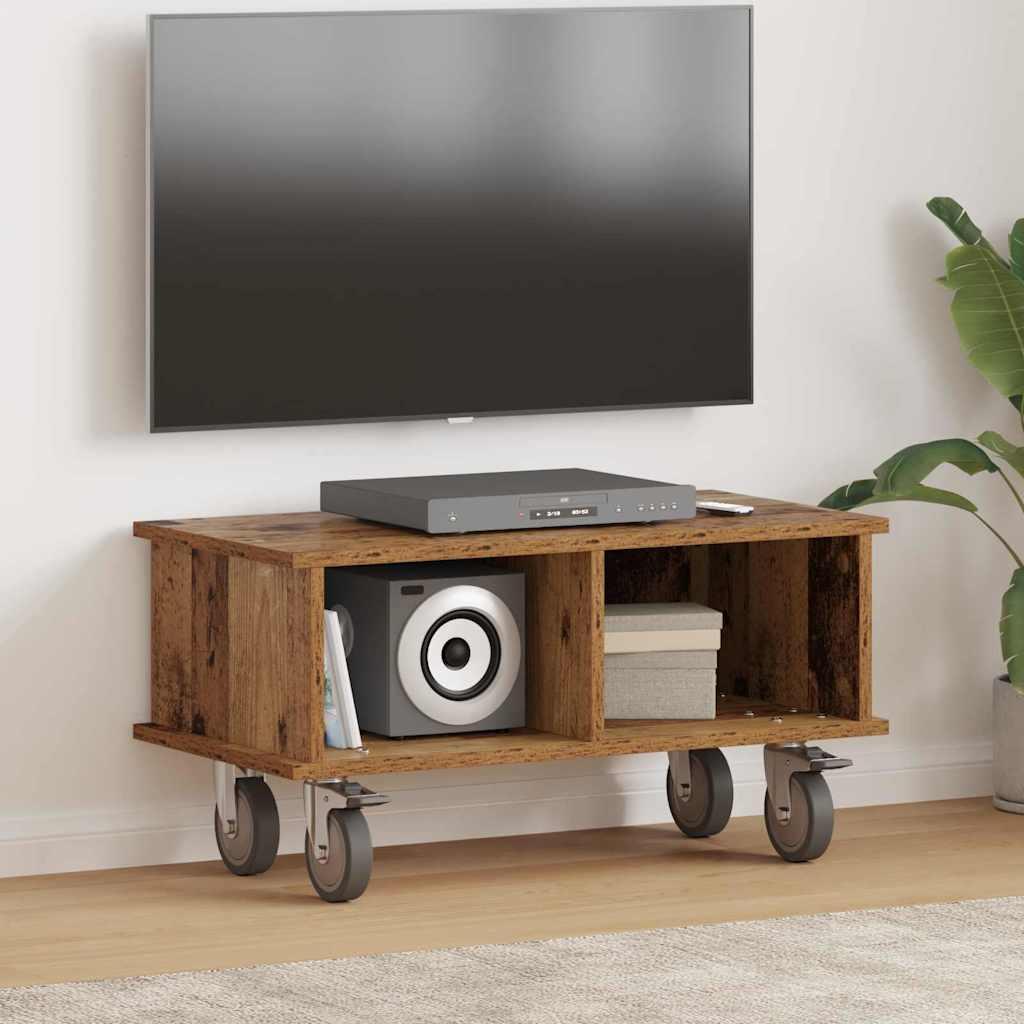 Tv-bord Konstrueret Træ - Gammelt træ / 68,5 x 35 x 35 cm