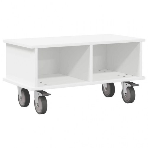 TV-bord Hvid 68,5 x 35 x 35 cm Konstrueret træ