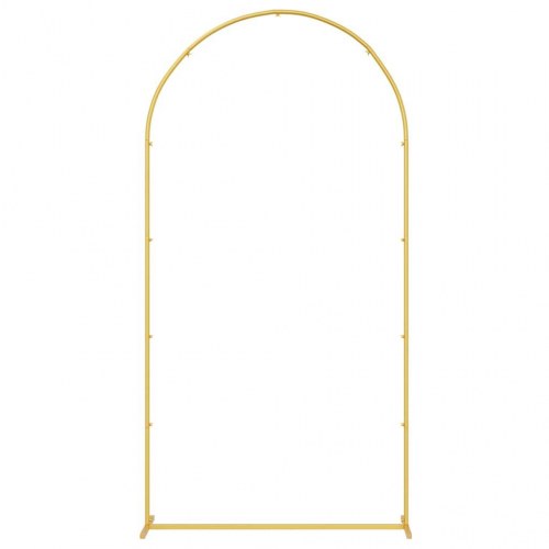 Bryllupsbue i guld - stål, 100 × 39 × 200 cm