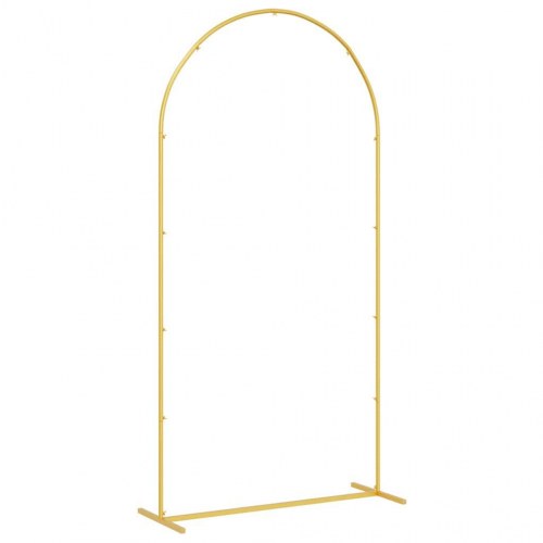 Bryllupsbue i guld - stål, 100 × 39 × 200 cm