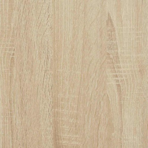 TV-bord i sonoma eg 100 × 35 × 35 cm - konstrueret træ, med opbevaring