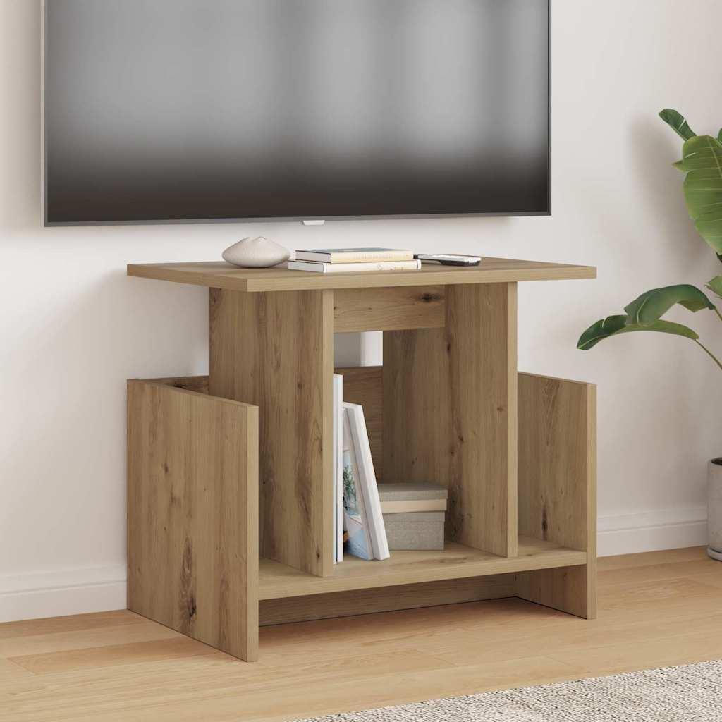 TV-bord 2 stk Artisan Egetræ 50 x 35 x 45 cm Konstrueret træ