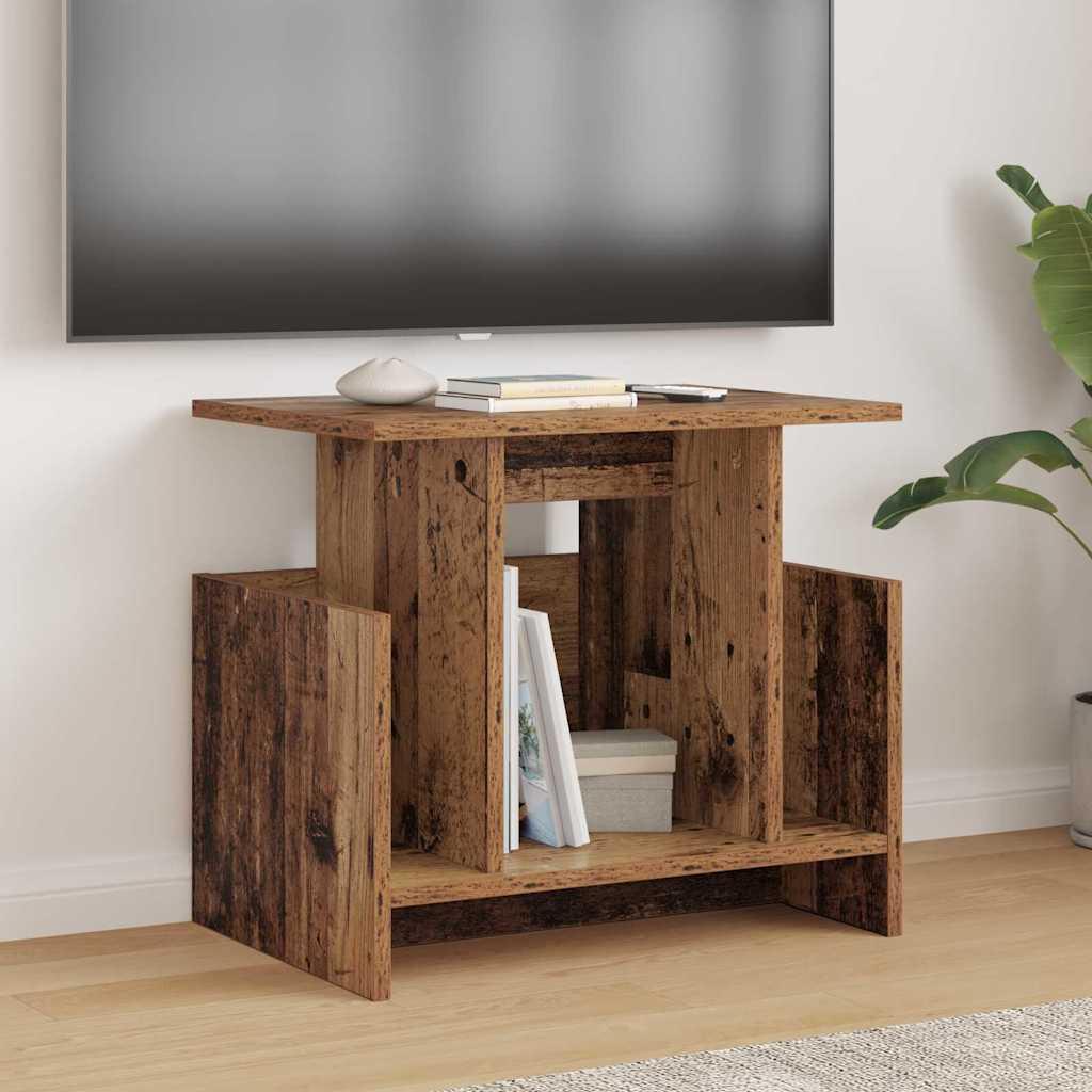 TV-bord 2 stk Gammelt træ 50 x 35 x 45 cm Konstrueret træ