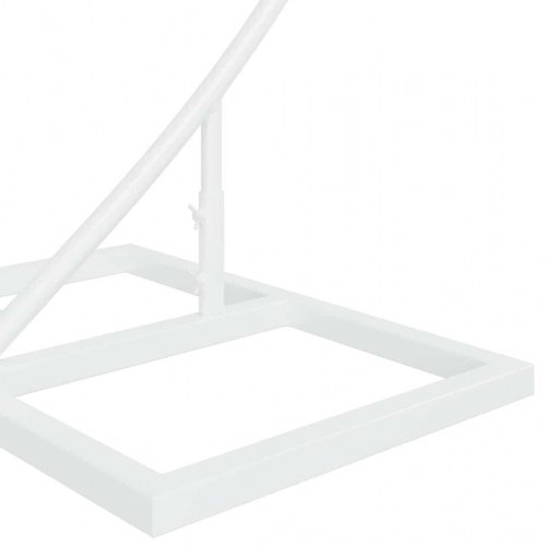 Bryllupsbue - hvid rund stålbue 220 × 45 × 200 cm