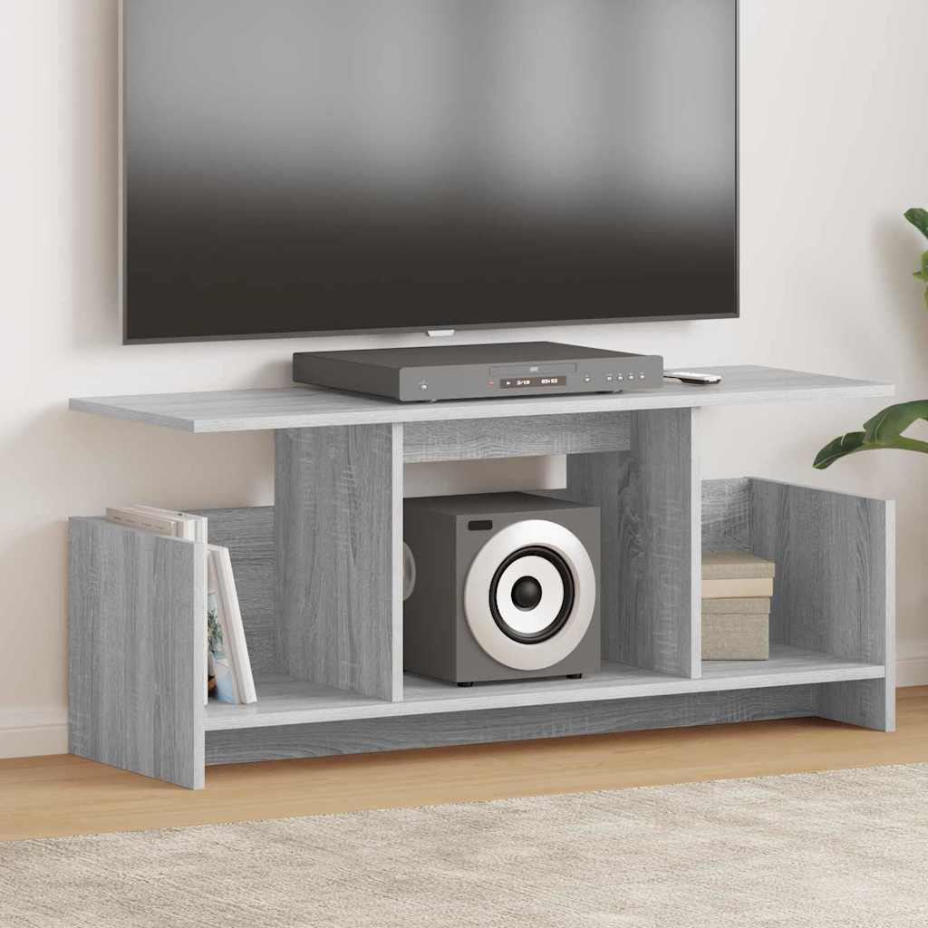 TV-bord Grå Sonoma 102 x 35 x 45 cm Konstrueret træ