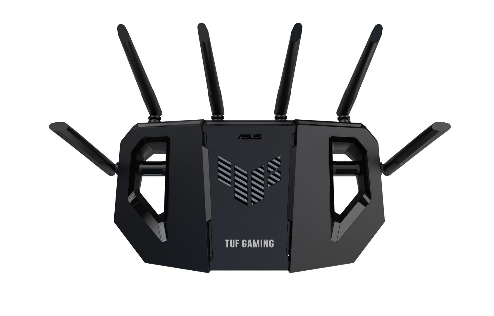 ASUS TUF Gaming BE6500 - trådløs router, 2,5 Gigabit Ethernet, dual-band 2,4/5 GHz - Sort billede