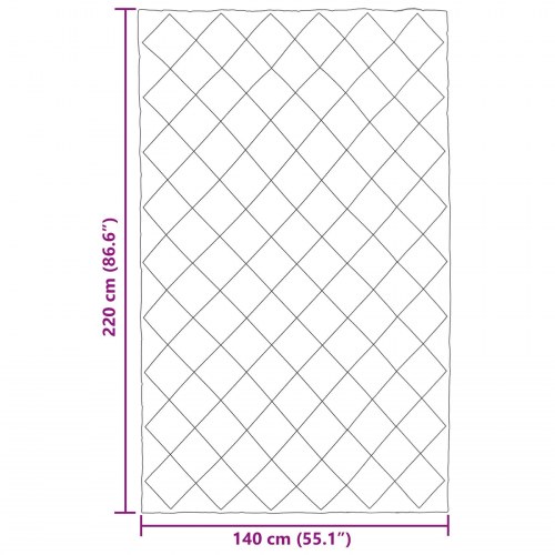 Sommer dyne Grøn 220 x 140 cm Mikrofiber