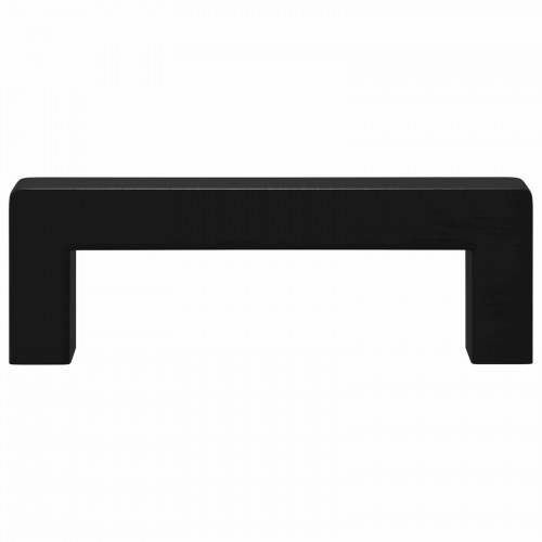 Møbel Håndtag 429 stk Sort 110 x 12 x 36 mm Jern