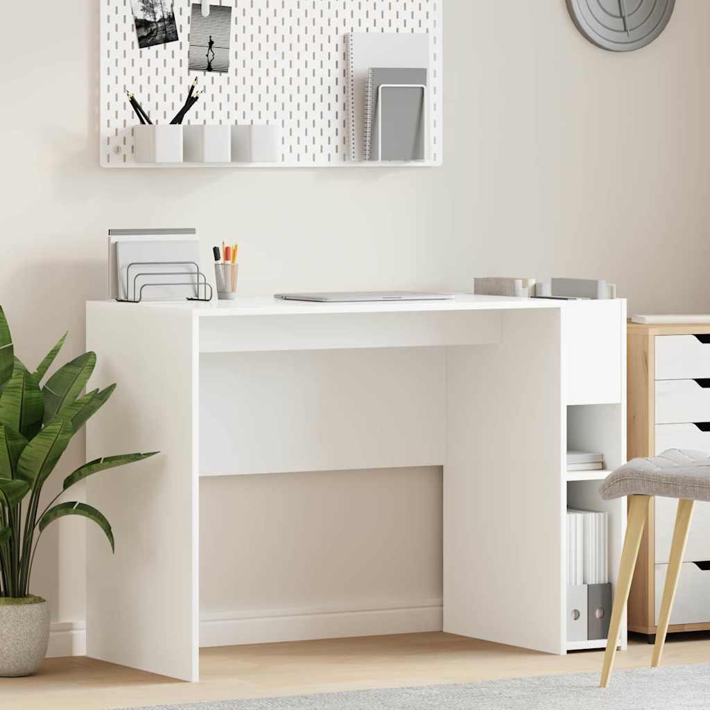 Bord Hvid 109 x 50 x 78 cm Konstrueret træ