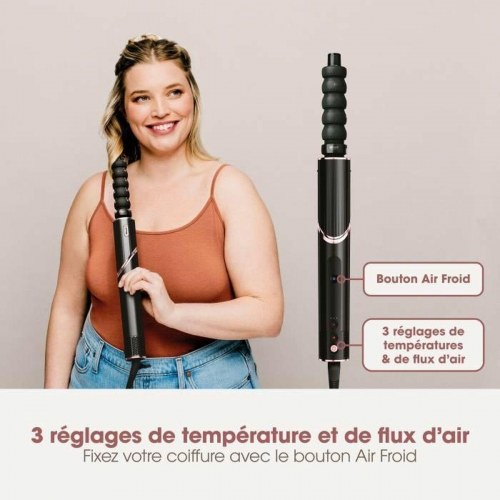 Shark HD446SLEU hårtørrer - sort med diffuser og fønnæb