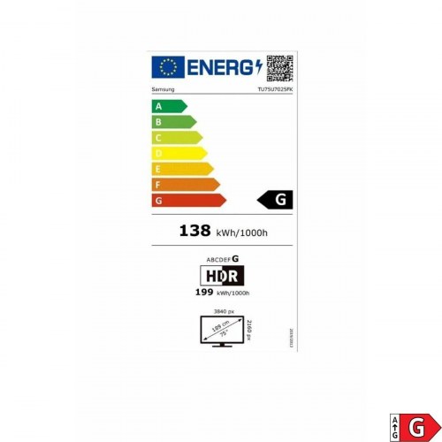 Samsung TU75U7025F 75" 4K Ultra HD LED Smart TV (HDR)