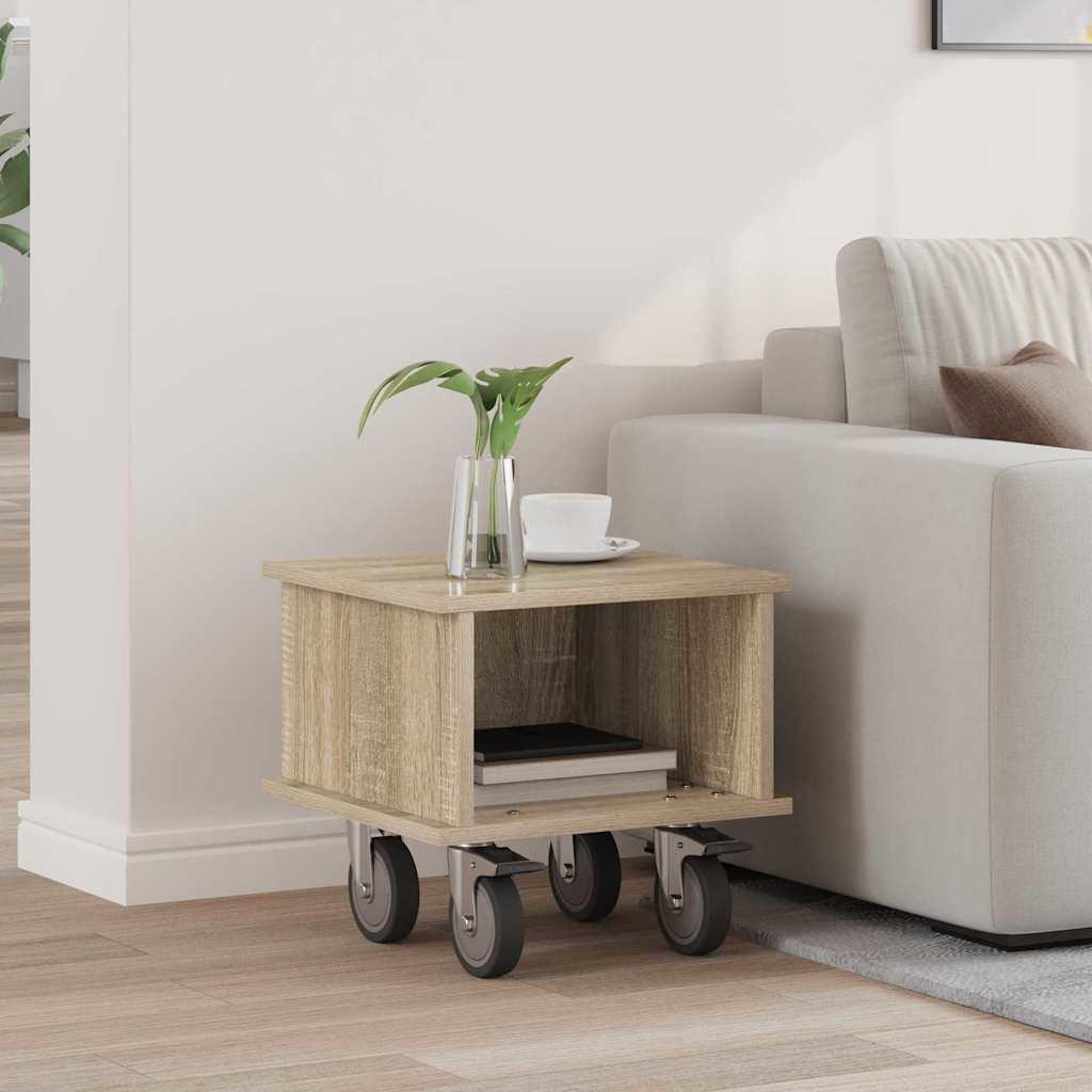 TV-bord Sonoma eg 37 x 35 x 35 cm Konstrueret træ