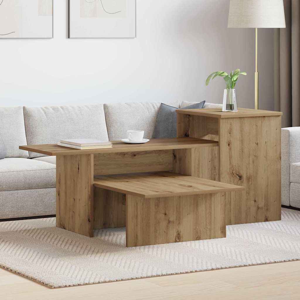 Konsolbord Artisan Egetræ 80 x 50 x 225 cm Konstrueret træ
