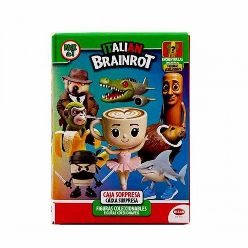 Bizak Italian Brainrot - actionfigur, multifarvet (1 stk.)