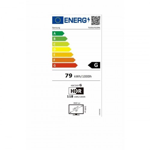 Samsung TU55U7025F 55" 4K Ultra HD LED Smart TV med HDR