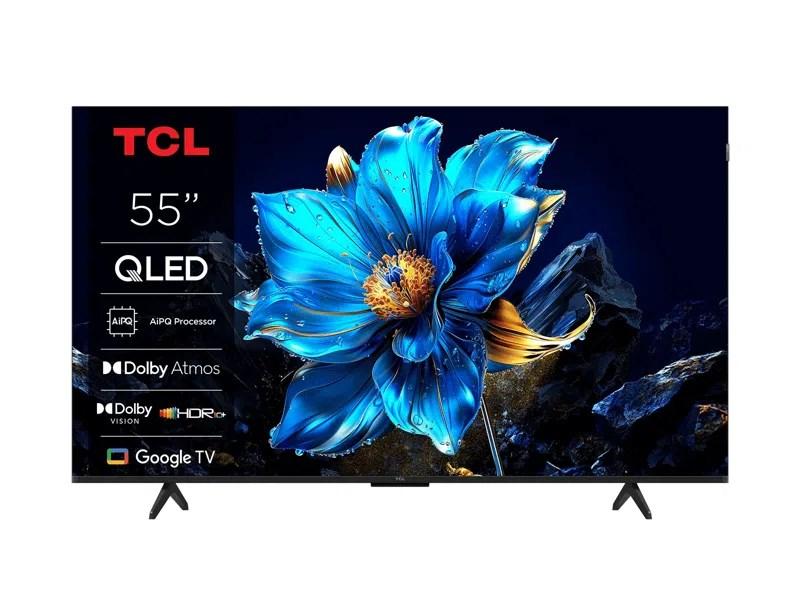 TCL 55" Fladskærms TV LED 4K 55T69C 55" Class (54.9" viewable) LED-backlit LCD TV - QLED - 4K