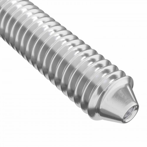 Møbelskruer 12 stk Sølv M6 x 120 mm Stål