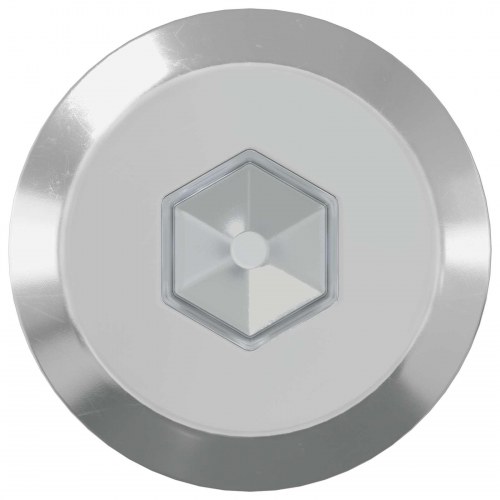 Møbelskruer 2 stk Sølv M6 x 85 mm Stål