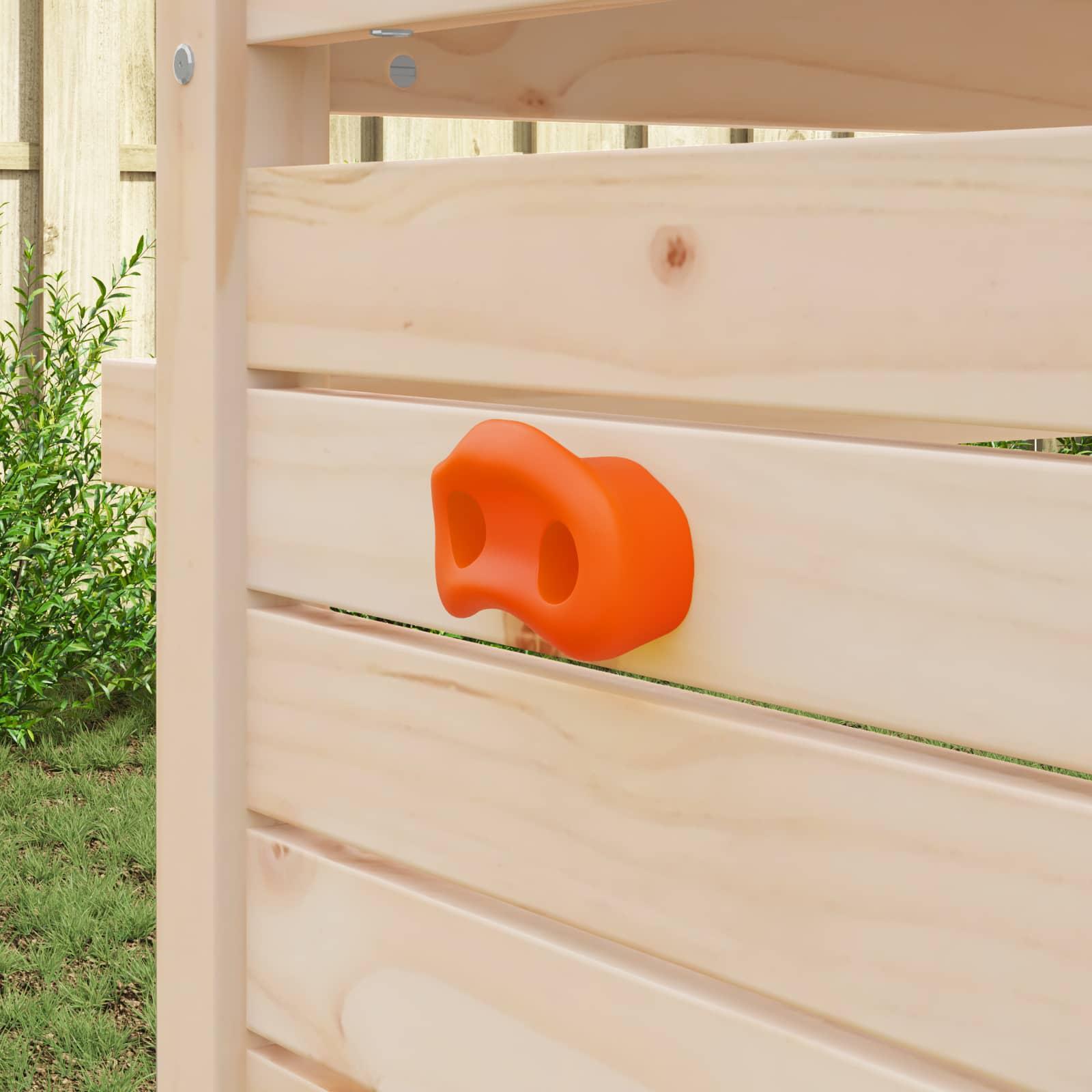 Klatgreb 2 stk Orange 100 x 67 x 43 mm PP