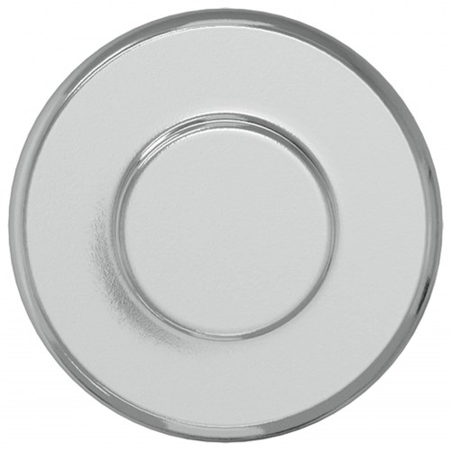 Hylde Peg Ensfarvet 2 stk Sølv 8,6 x 8,6 x 14,6 mm Stål