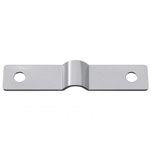 Slagplade 12 stk Sølv 50 x 10 x 1,2 mm Jern