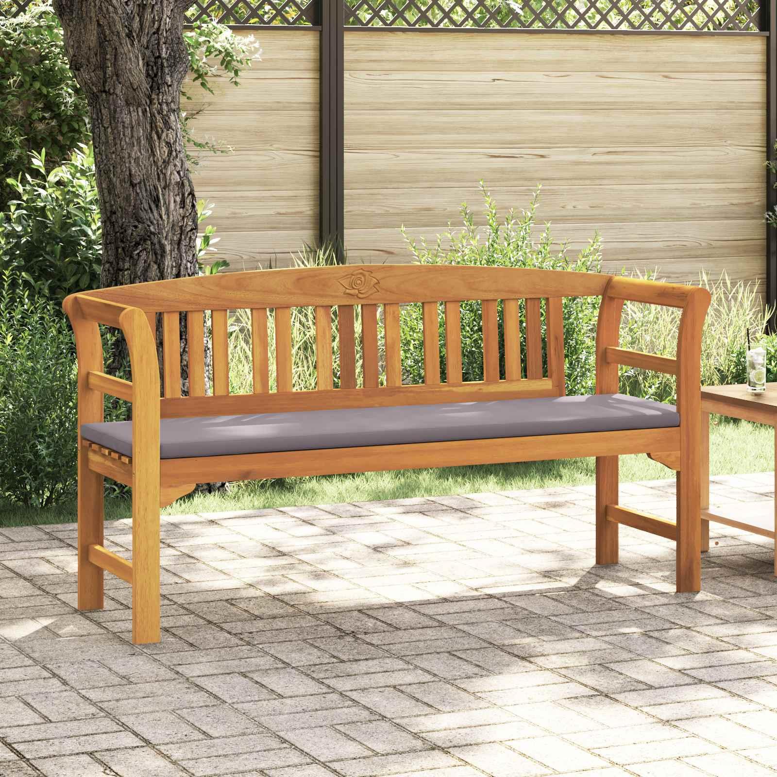 Bænk Naturlig Olie Finish 157 x 46 x 82,5 cm Massivt Akacietræ