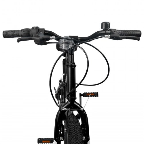 Mountainbike 24 tommer 6-Speed til 8-12 år gamle Sort