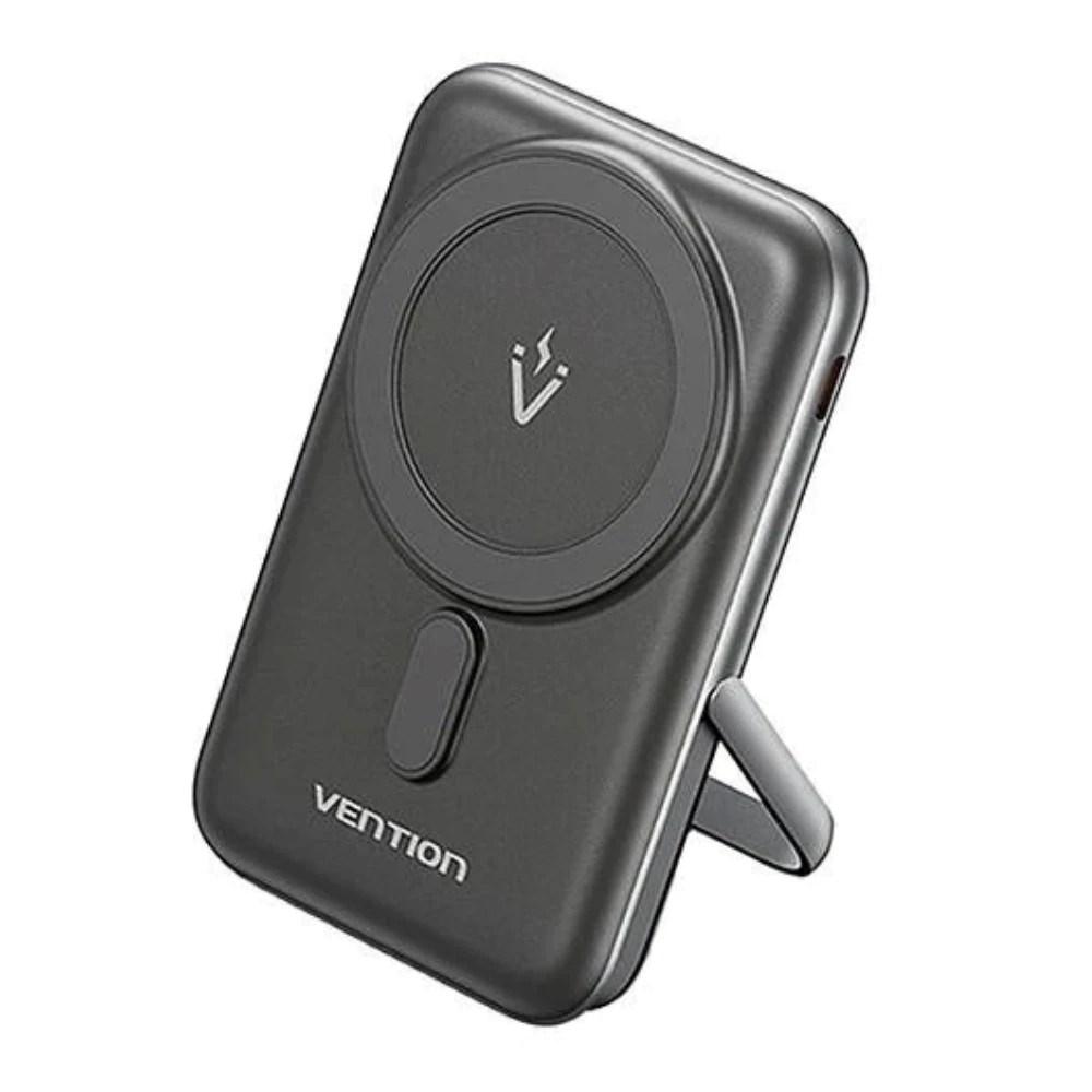 Vention Magnetic Powerbank FHNB0 20W 10000 mAh (black) Powerbank - Sort - 10000 mAh