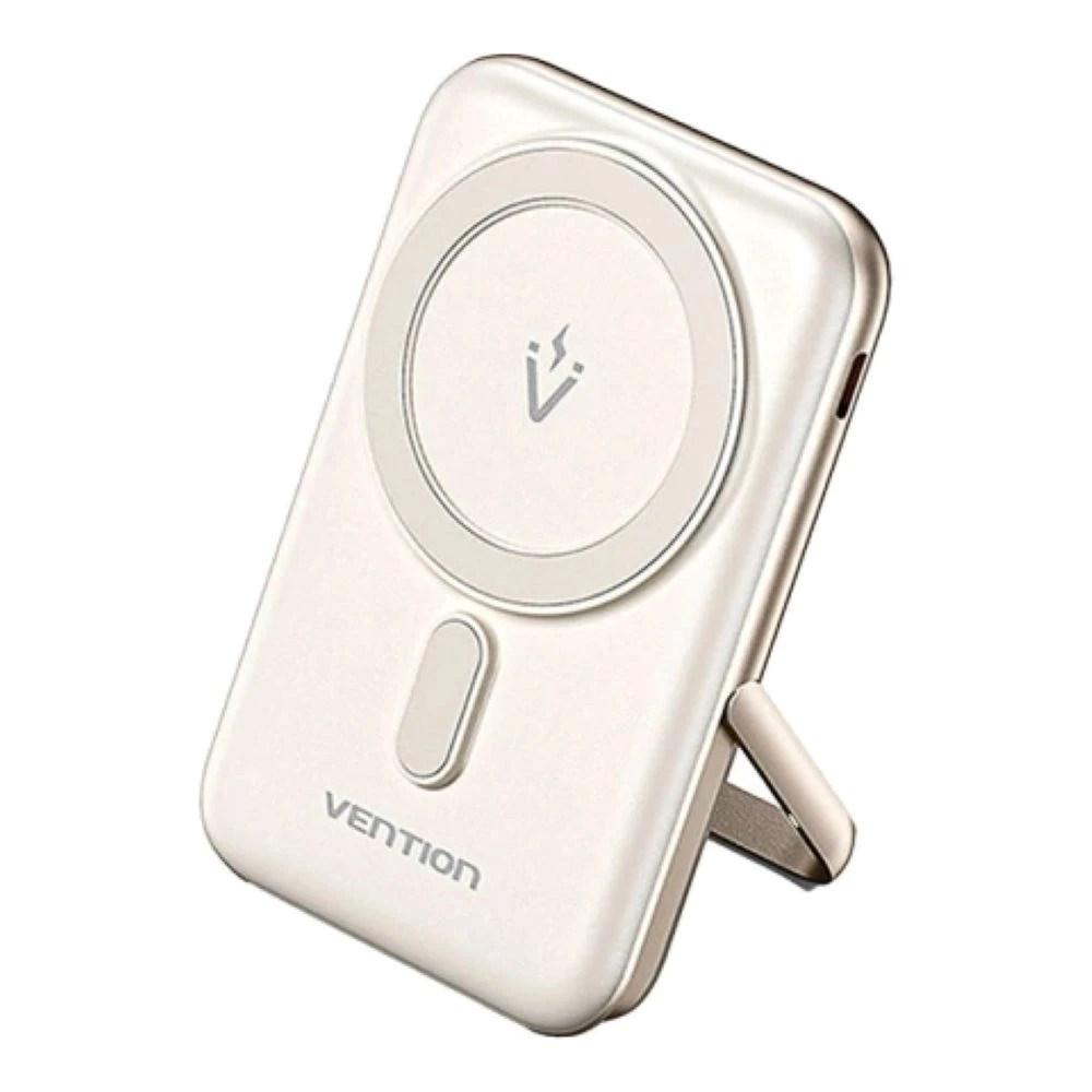 Vention Magnetic Powerbank FHNW0 20W 10000 mAh (white) Powerbank - Hvid - 10000 mAh