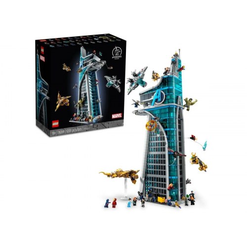 LEGO Marvel 76269 Avengers Tower – stort byggesæt til voksne