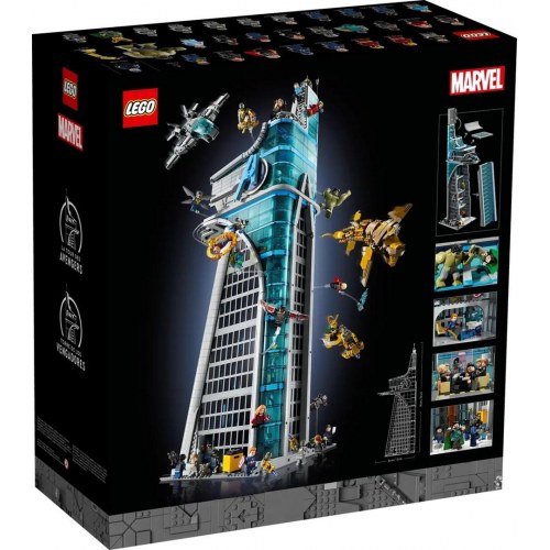 LEGO Marvel 76269 Avengers Tower – stort byggesæt til voksne