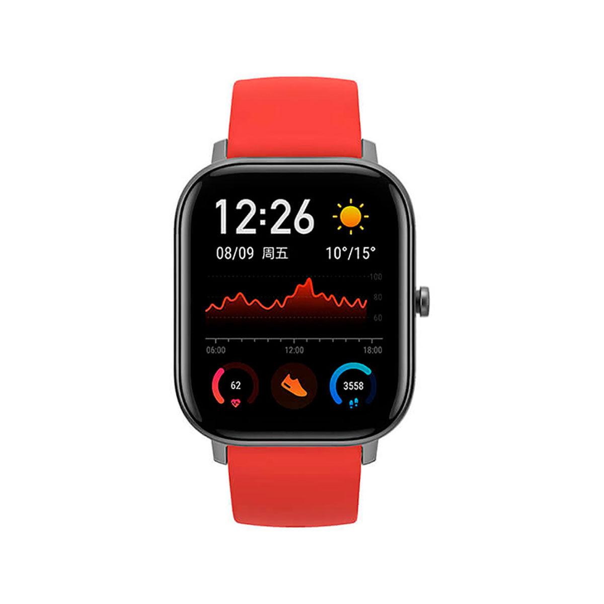 Amazfit GTS - smartwatch 42 mm, 1,65" AMOLED - Orange
