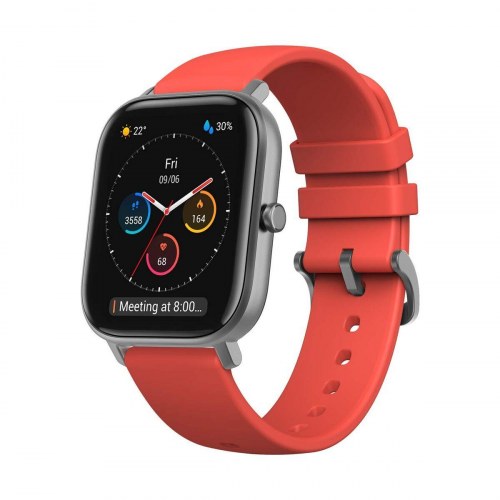 Amazfit GTS - smartwatch 42 mm, 1,65" AMOLED - Orange