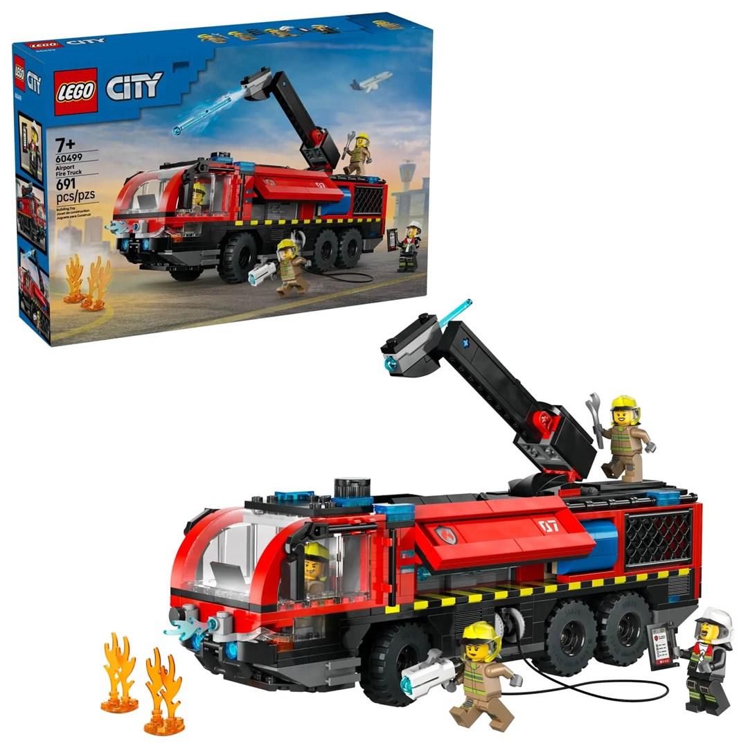 LEGO City 60499 Lufthavnsbrandbil - byggesæt 7+ (691 dele) billede