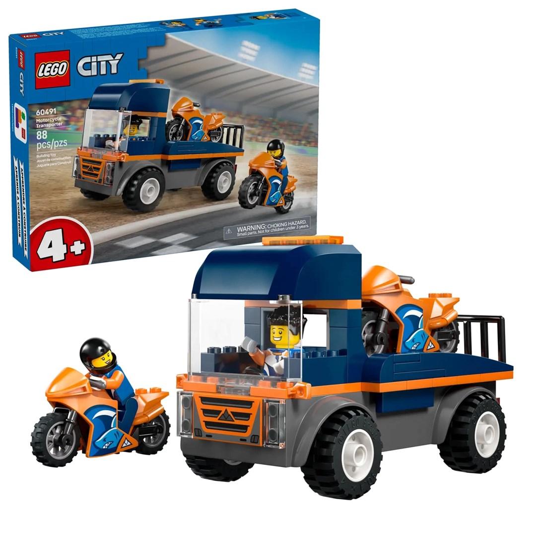 LEGO City 60491 Motorcykeltransport - byggesæt 4+ billede