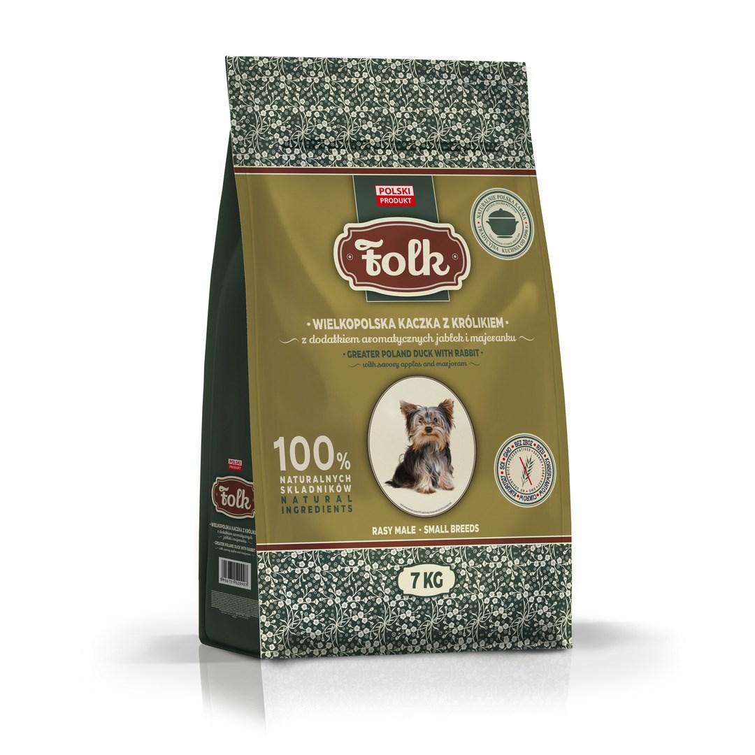 Folk Small Breeds tørfoder – Greater Poland and med kanin, æble og merian – 7 kg