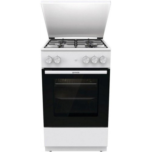 Gorenje GG5A14WJ gaskomfur 50 cm – fritstående, hvid